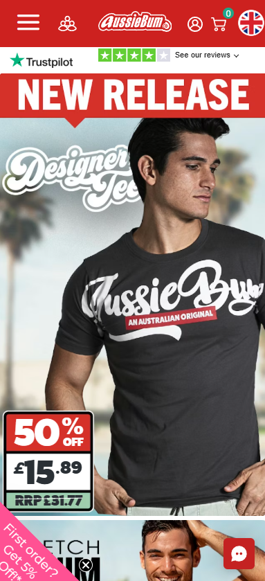 Aussiebum mobile screenshot